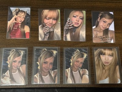 BLACKPINK DEADLINE 專輯卡 單成員一套畢業 JISOO JENNIE LISA