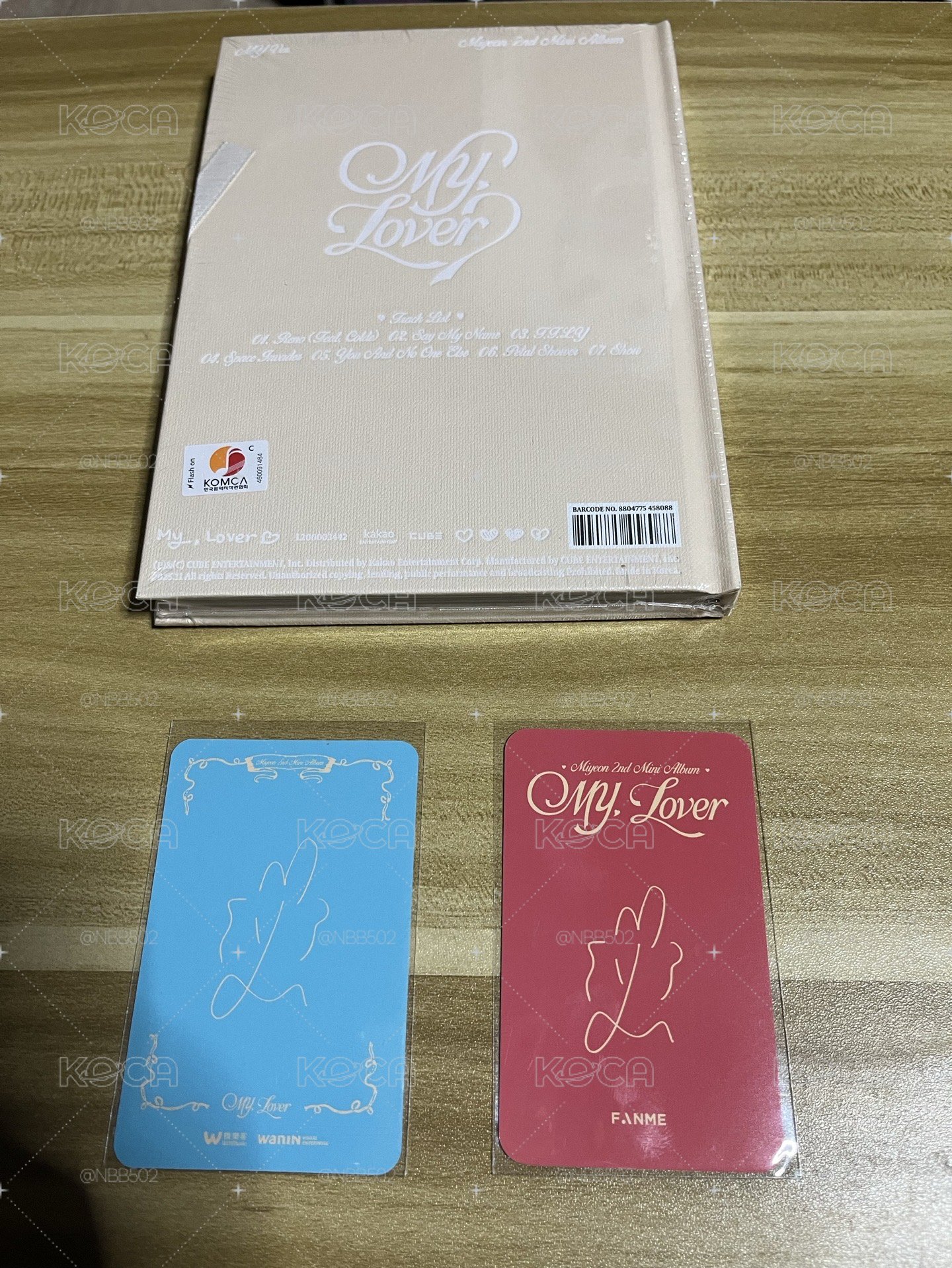 （🏰現貨）I-dle 薇娟 my lover 微樂客 飯迷 台北線下見面會 簽售