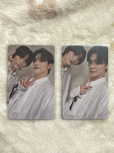 TXT｜竣圭雙人卡 24’巡迴 環球 日咖 幸運卡 大阪