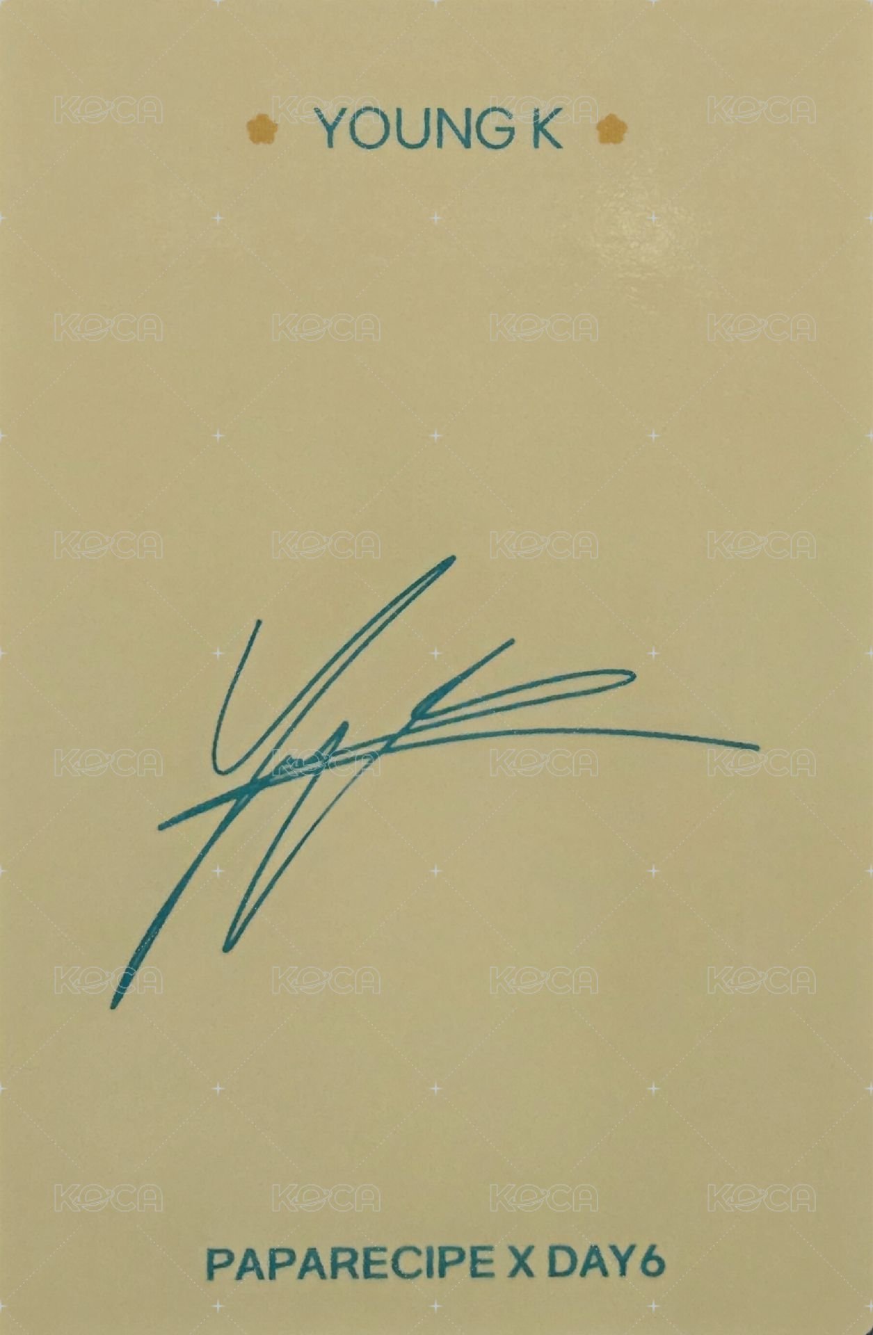 Papa Recipe 代言卡 3.0 背面