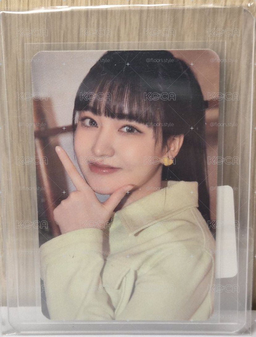 IVE 玉米鬚茶 代言卡 LIZ