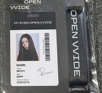 Narin姓名牌含卡