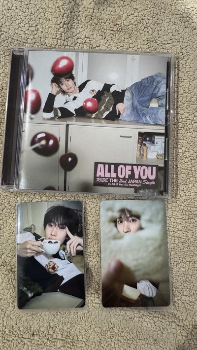 RIIZE all of you Anton 個人單封 + 東蛋特典卡