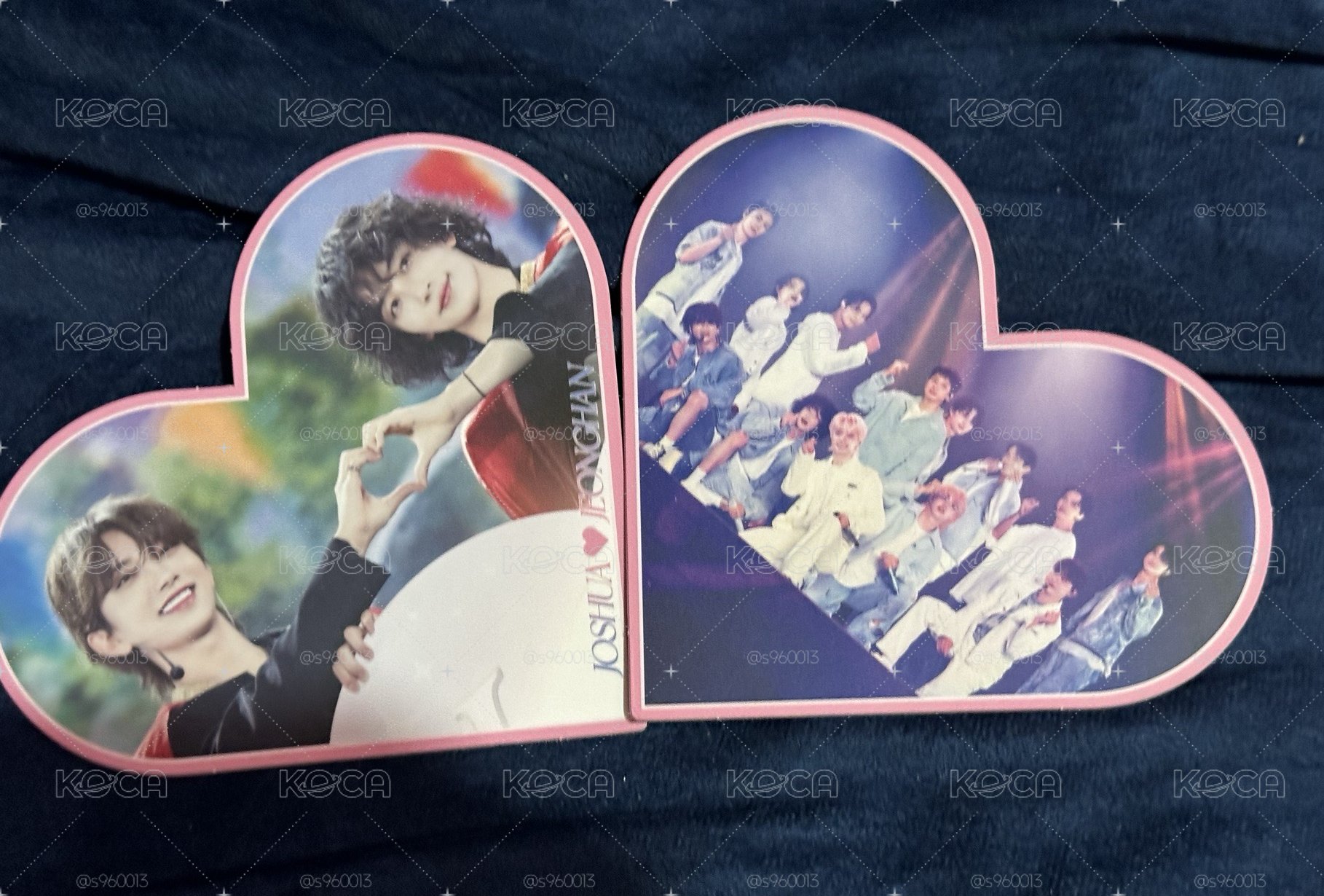 歡迎尹洪知漢女兒 seventeen artist-made 證件照 尹洪愛心卡 love 