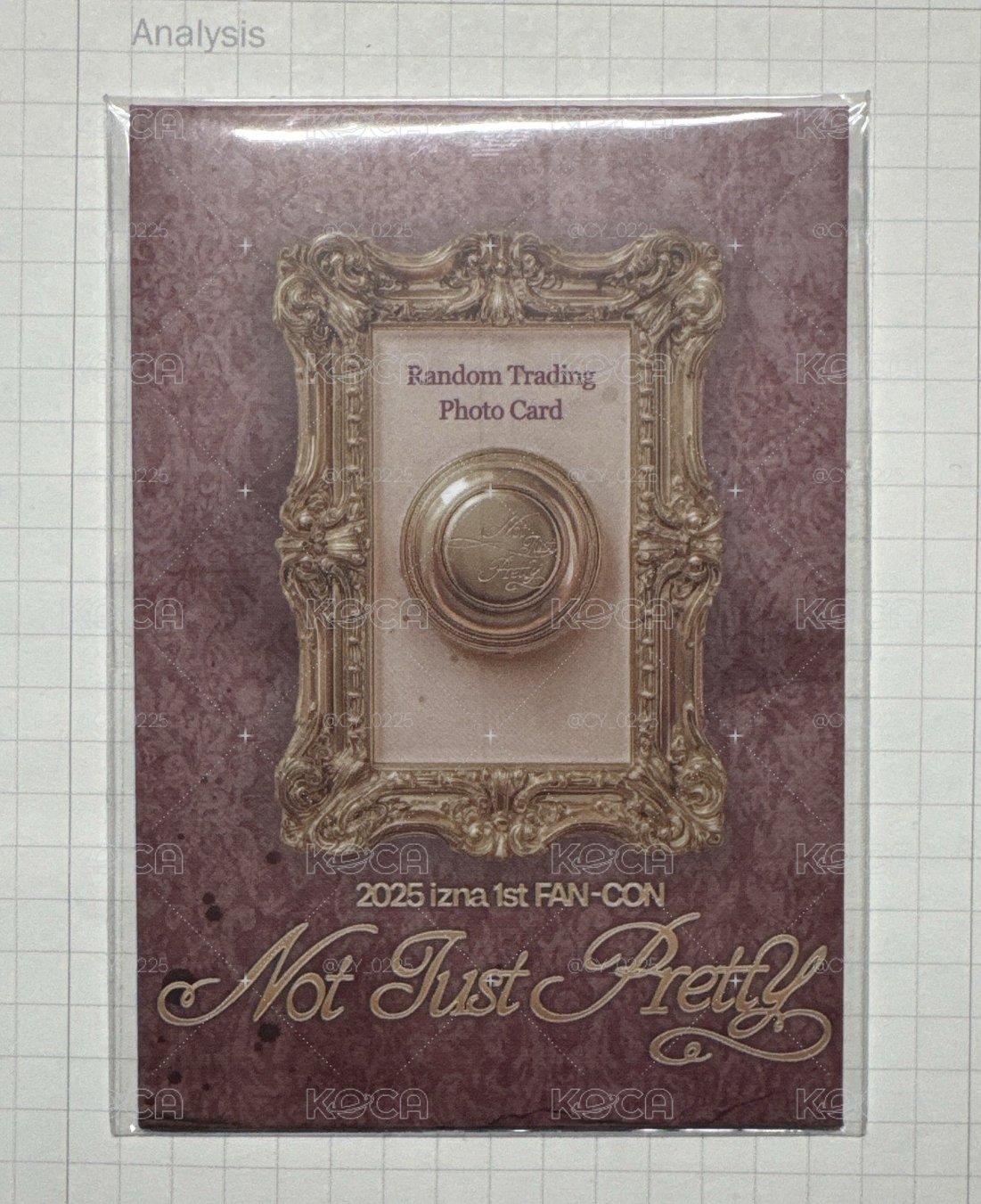 izna 1st Fan con 隨機卡包