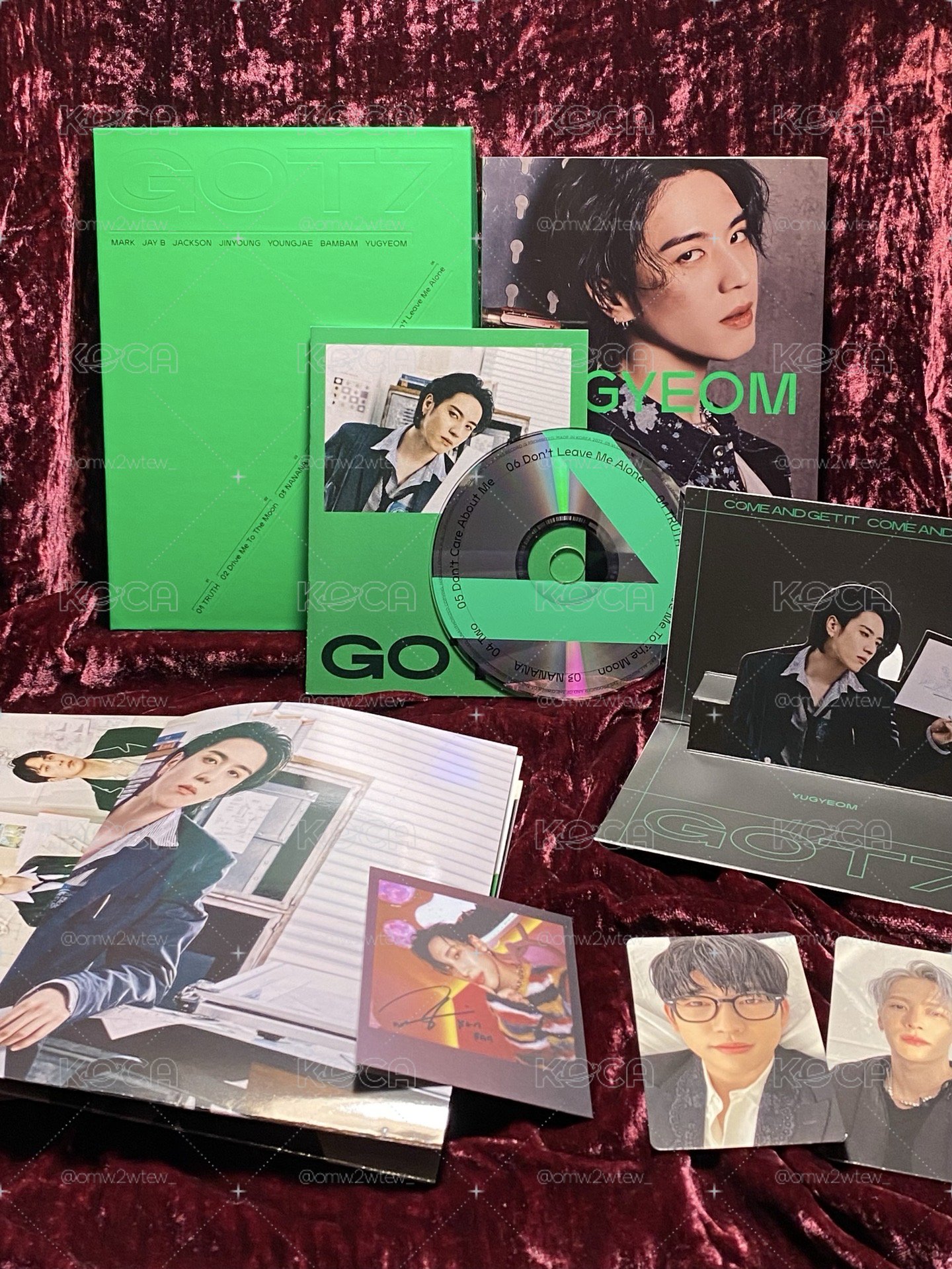 ⎝GOT7⎞降價售🥊12th Mini Album ‘GOT7’ YUGYEOM Ver. 金有謙 全專