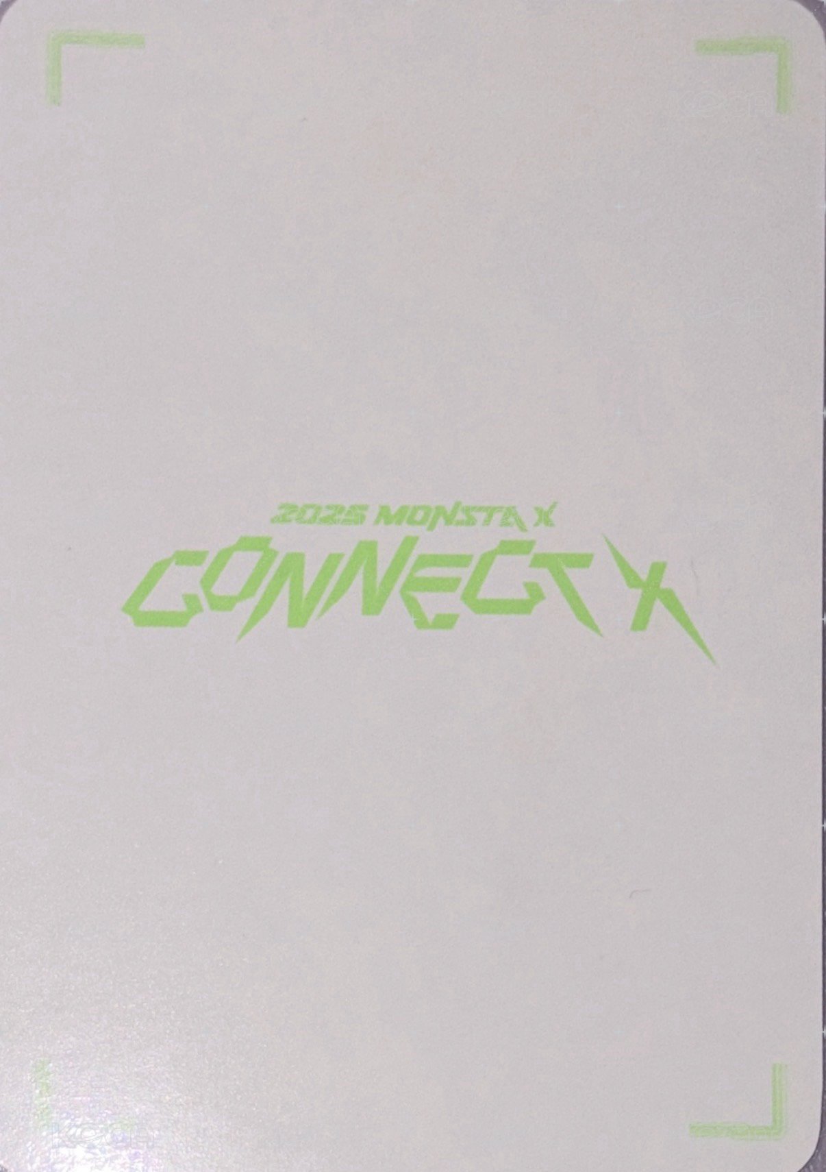 10週年演唱會 周邊卡 Photo Pouch Set 卡套組 小卡 背面