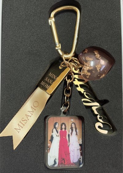 MISAMO滾石雜誌鑰匙圈吊飾/小卡