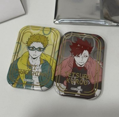 月島黑尾燙金方