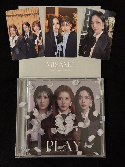 MISAMO PLAY初回B 已拆全專