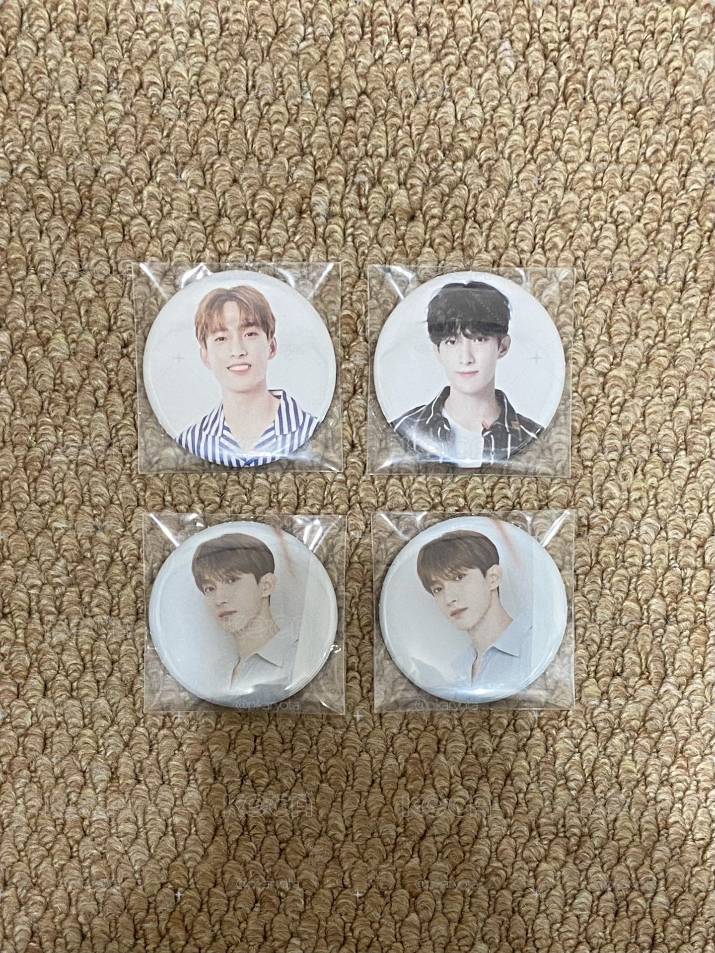 SEVENTEEN DK 李碩珉 CAFE 徽章