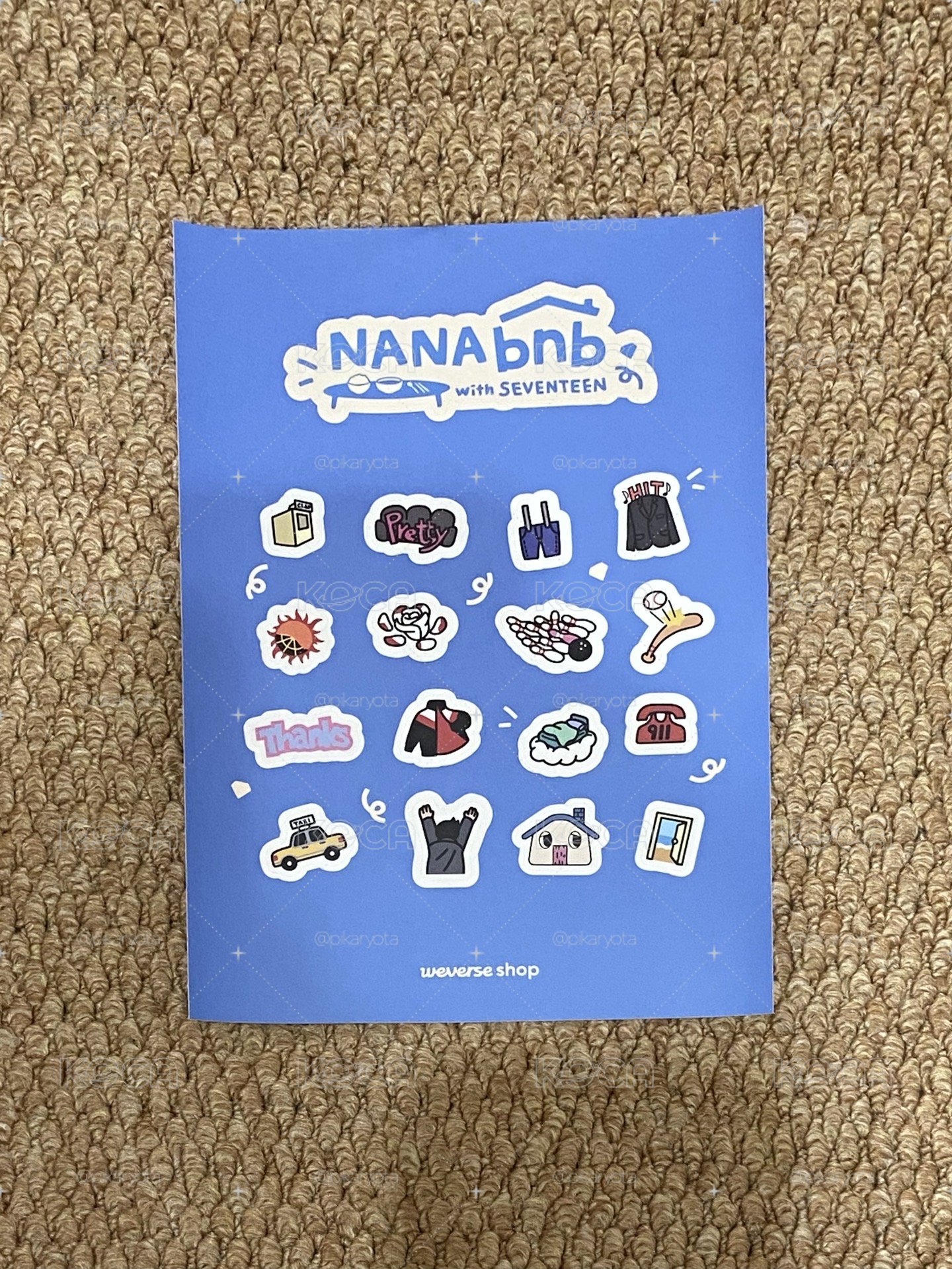 SEVENTEEN NANA bnb wvs VOD 特典
