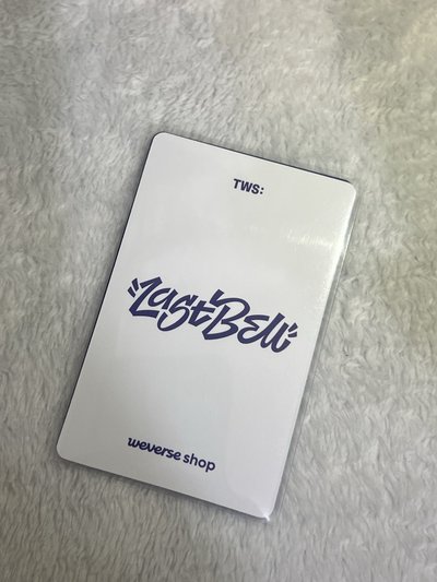 DOHOON LAST BELL WVS預售卡