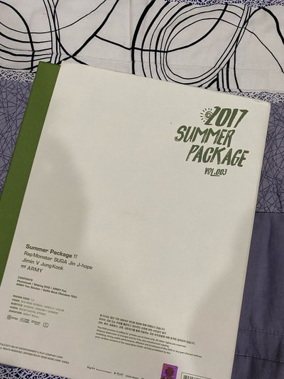 BTS 2017夏日寫真 金碩珍本