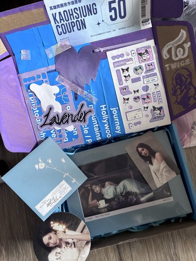 世首美子瑜1st mini solo手作小禮盒 