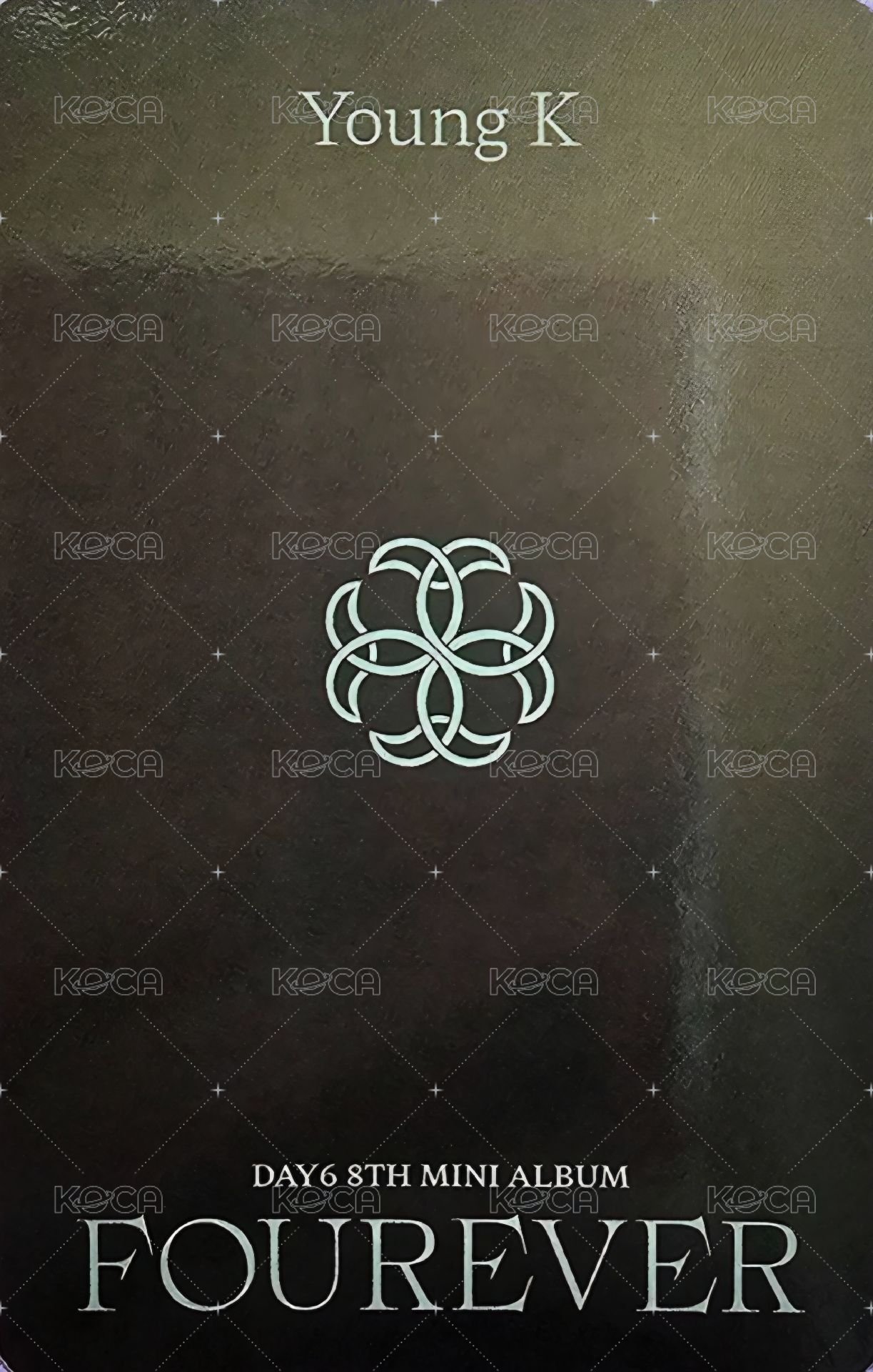 迷八 一般專 專輯卡 黑版 背面