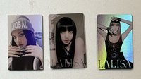 LALISA yg特典閃卡（3張一起）