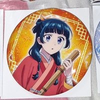 SUNRISEPOP ANI-FEST期間限定店的《藥師少女的獨語》秋冬造型系列盲抽徽章 秋貓 徽章 