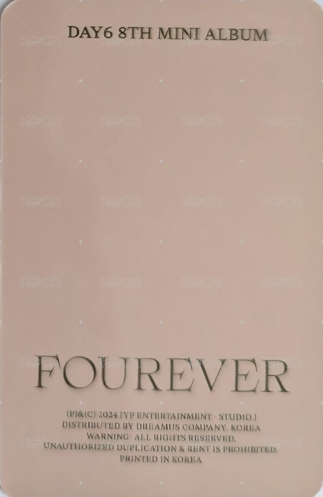 迷八 Nemo專 專輯卡 綠版 背面