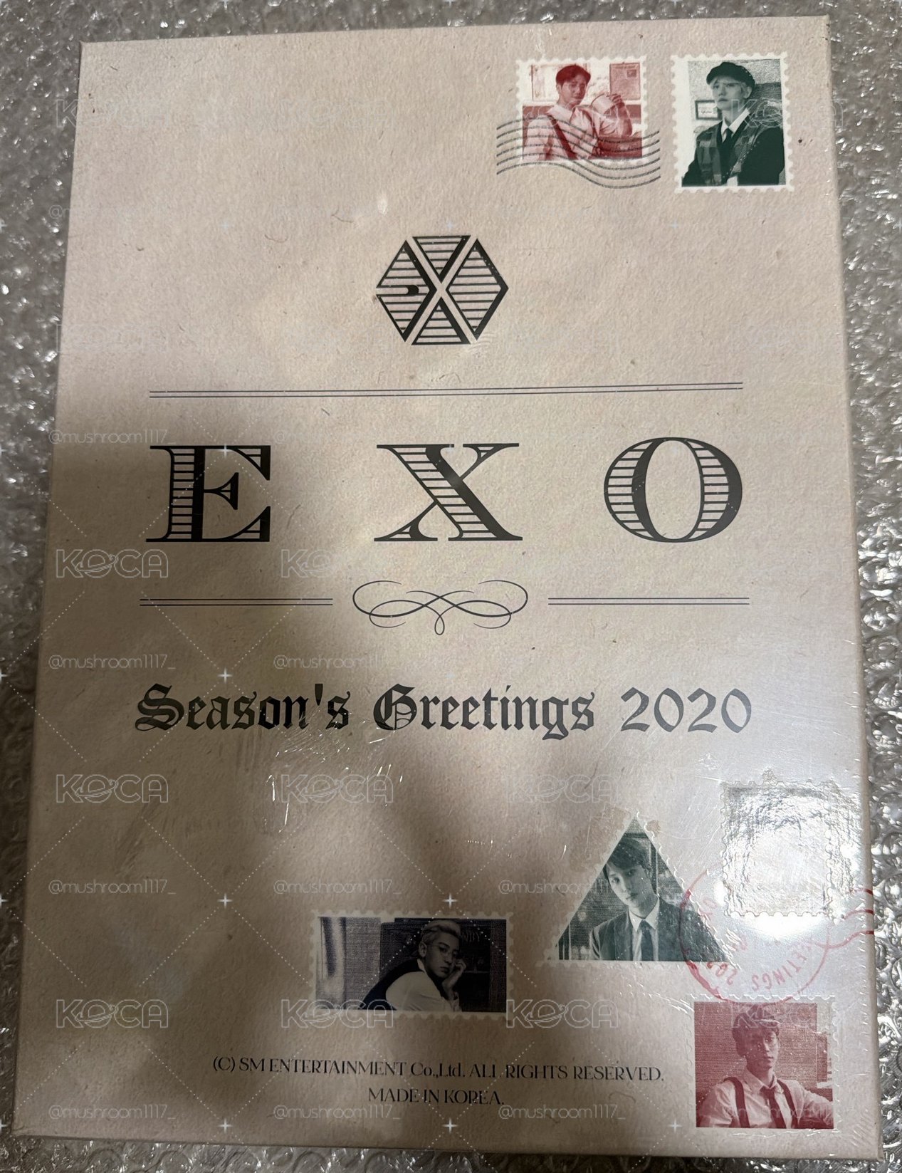 EXO 2020官方年曆 全新未拆
