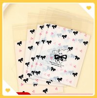 白底黑色蝴蝶結10入