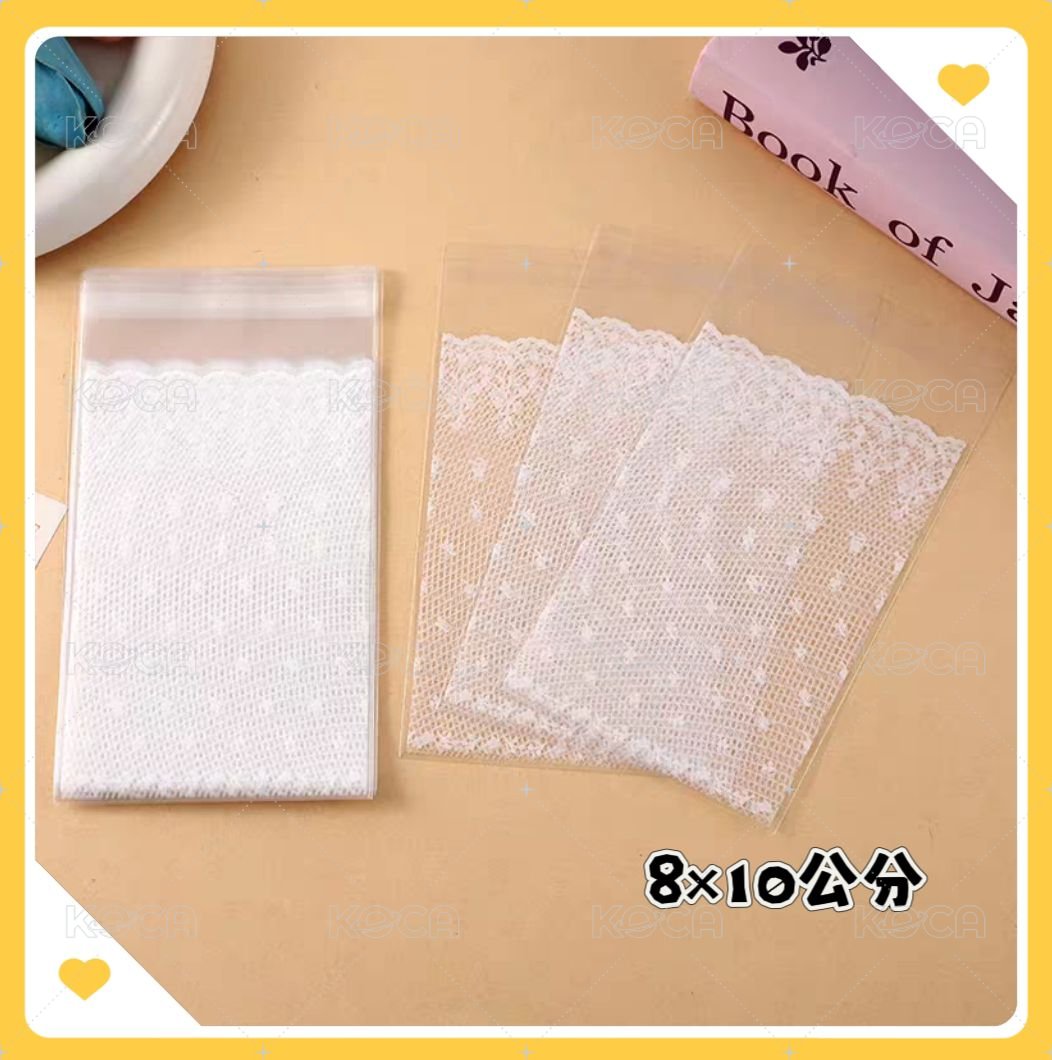 透明蕾絲10入