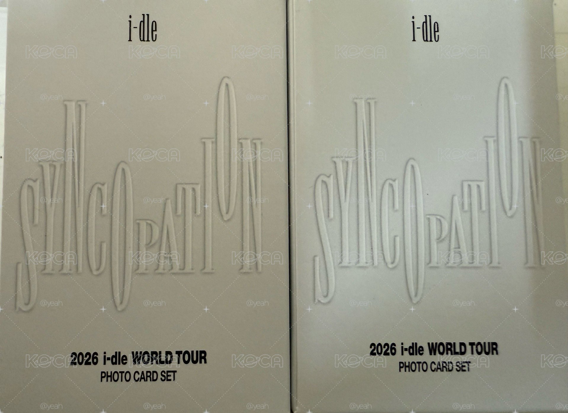 i-dle 場週小卡組