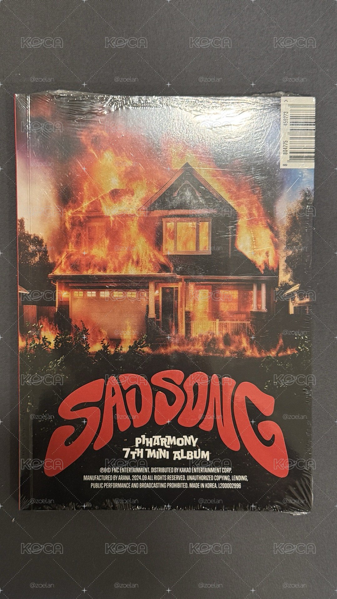 SADSONG未拆