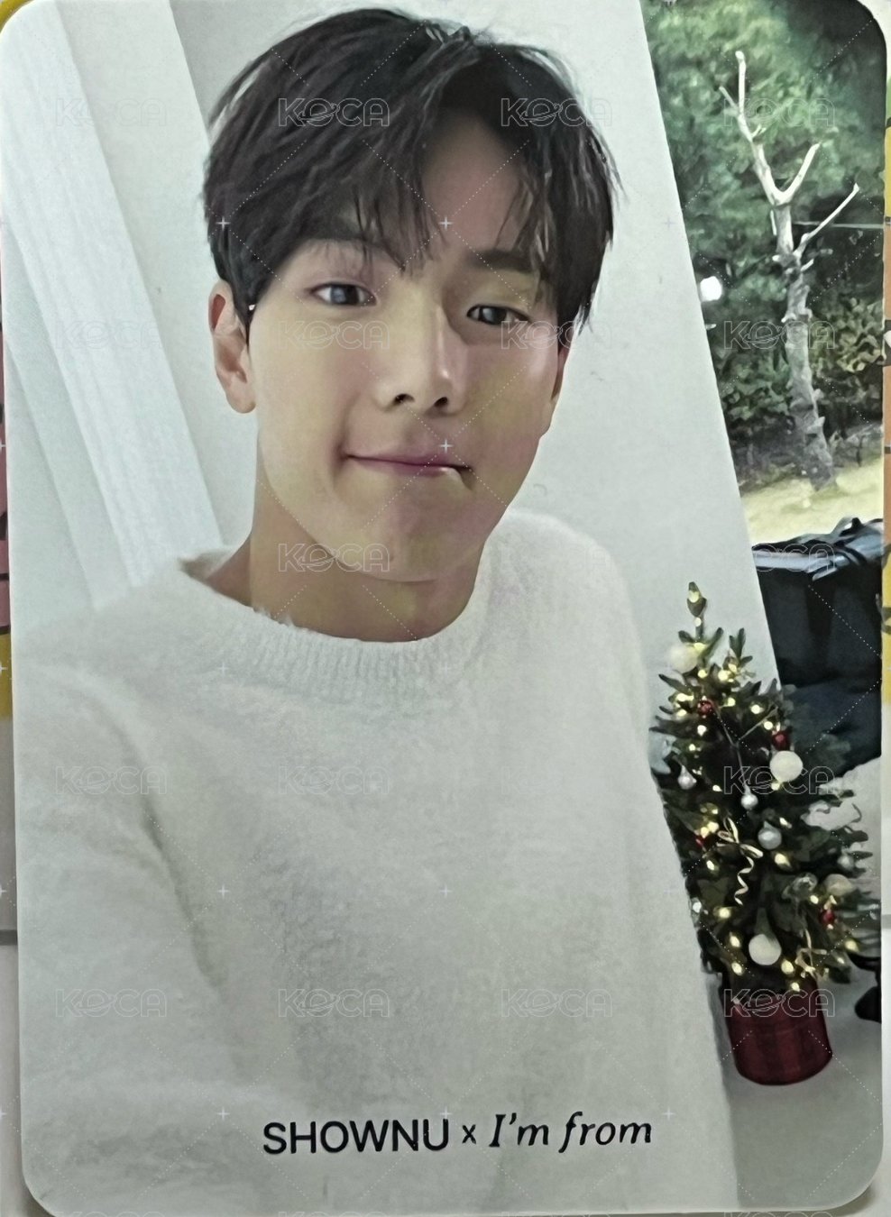 I’m from × SHOWNU 滿額卡  背面