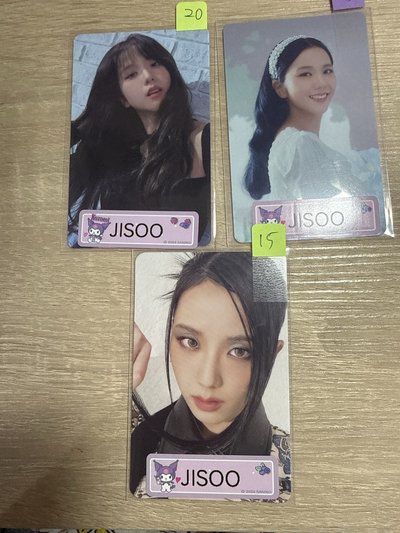 JISOO專輯卡
