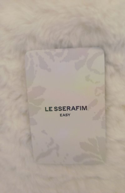 EASY mk 單封預售 特典卡