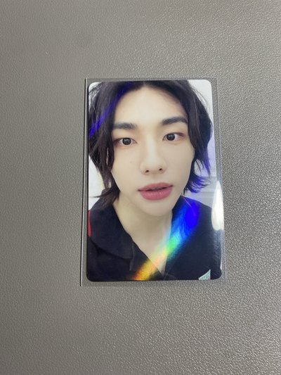 中背「鉉辰登場嘟咚」                    樂-STAR kms 1.0 特典卡 HYUNJIN