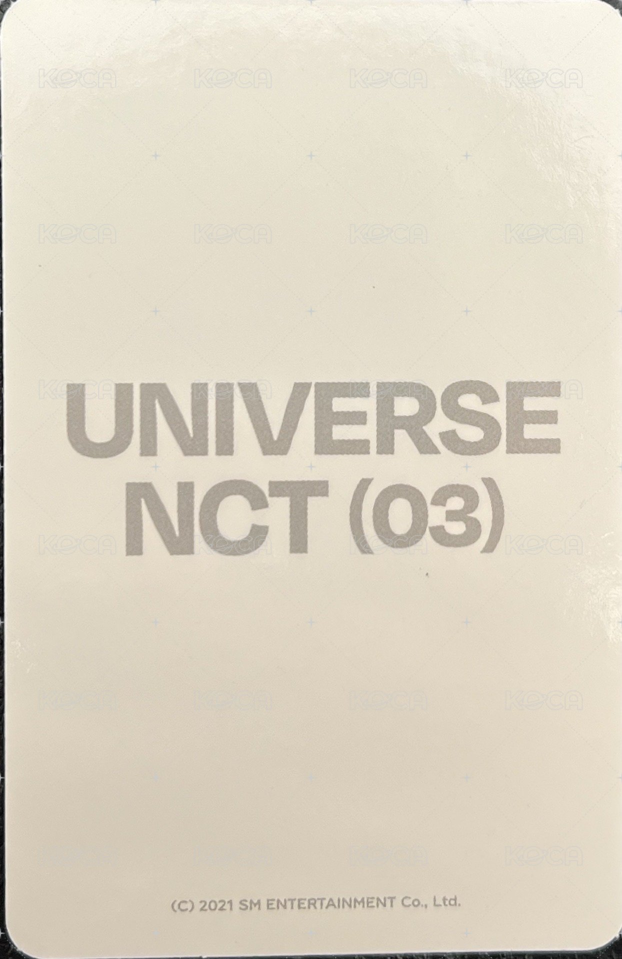 NCT時期 隨機卡  背面