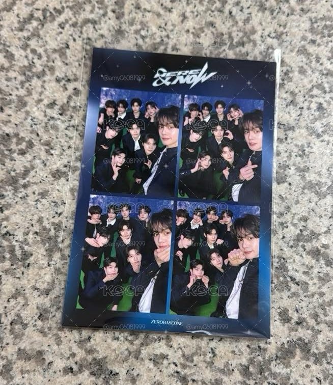 Zerobaseone 安可場 四格