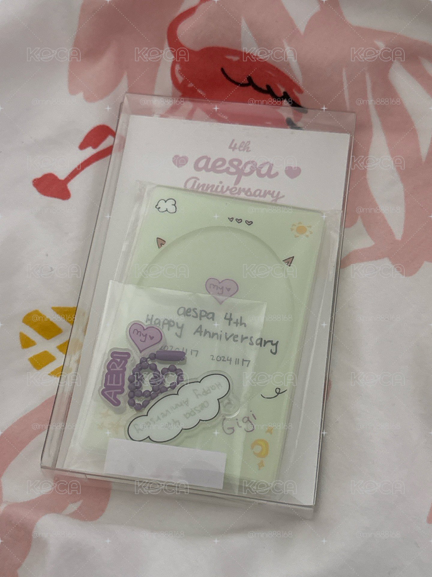 四週年 立牌 Giselle （含卡）一組
