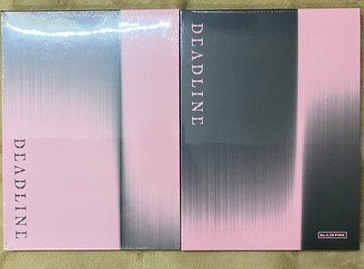 blackpink deadline迷三專輯全新未拆 團封粉、黑版 單封秀妮肉莎