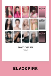 BPTOUR歌詞小卡一組12張