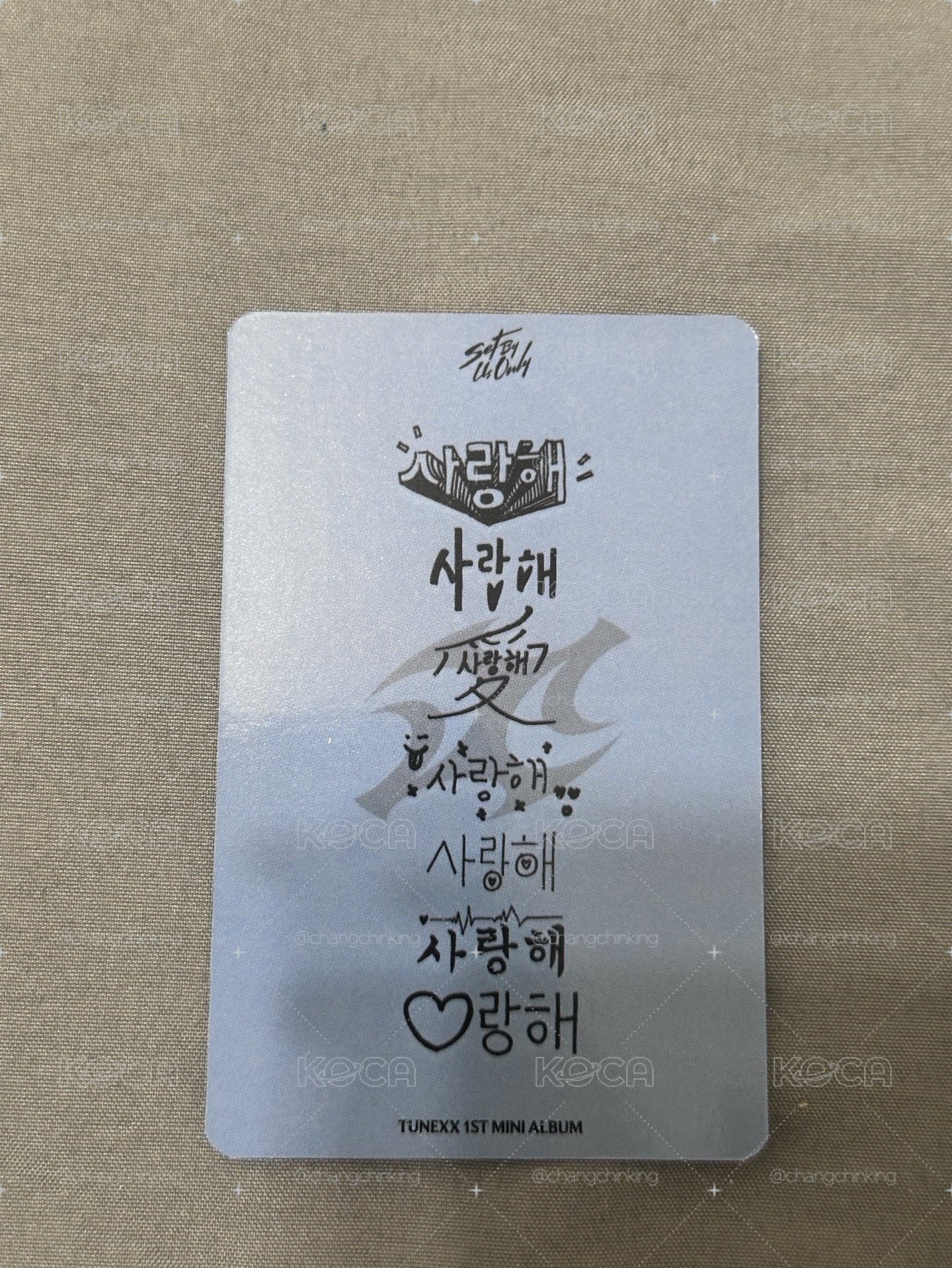 TUNEXX 打歌卡 團體卡