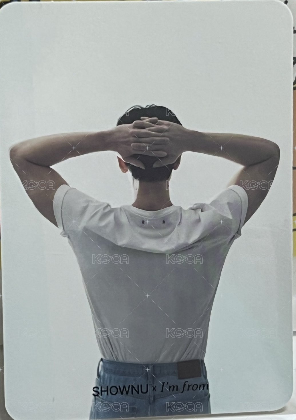 I’m from × SHOWNU 滿額卡 雙面卡 背面
