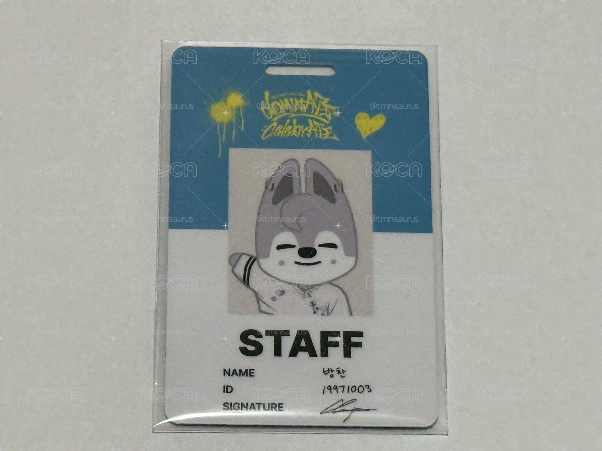 skz 安可快閃店 入場卡 方燦