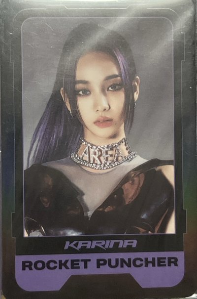 aespa 小卡 特典 專卡