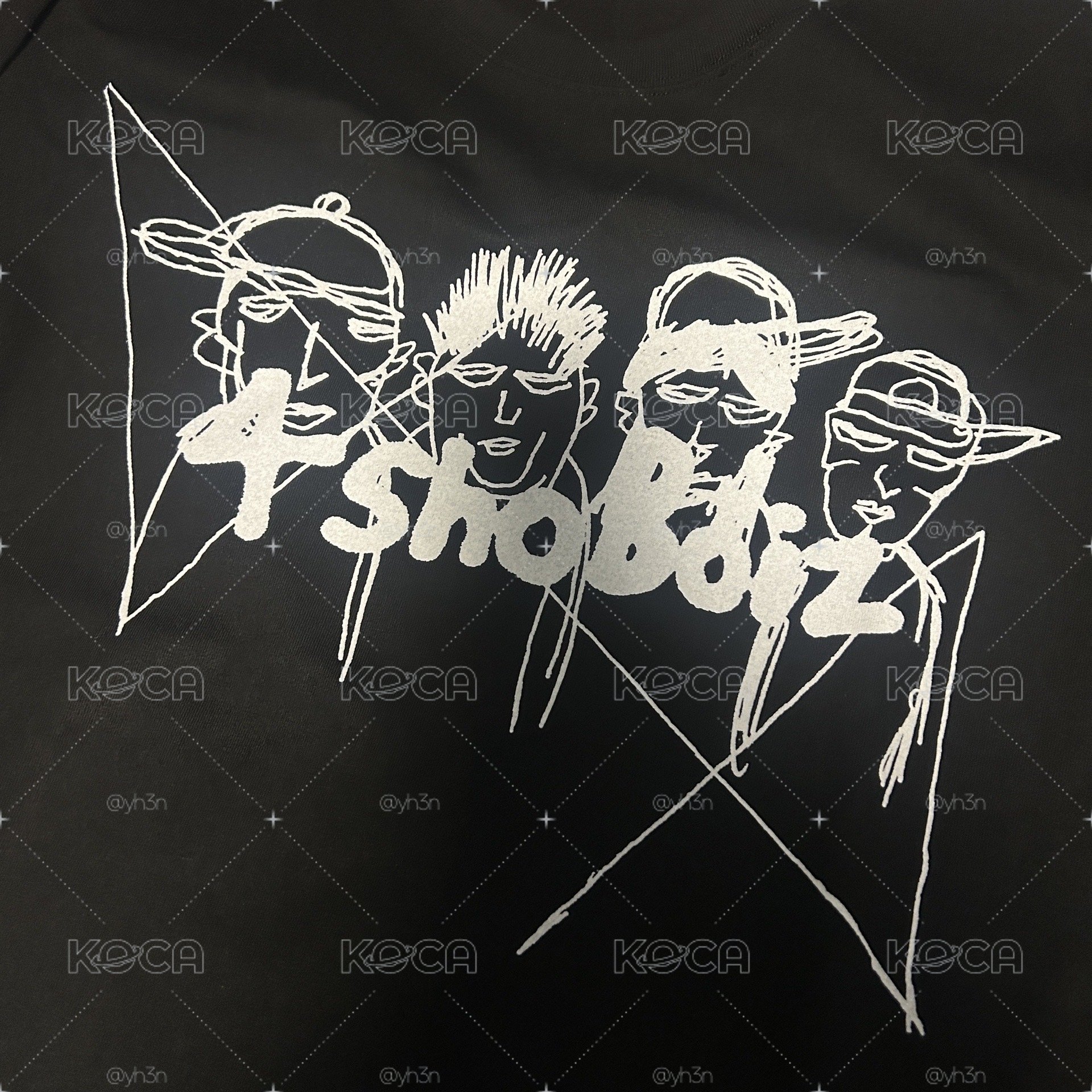 4shoboiz 黑色短T