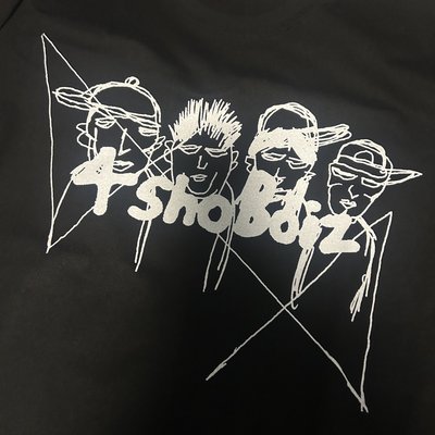 4shoboiz 黑色短T