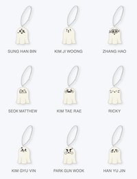 H&N 安可 日場限定扭蛋 夜光幽靈吊飾