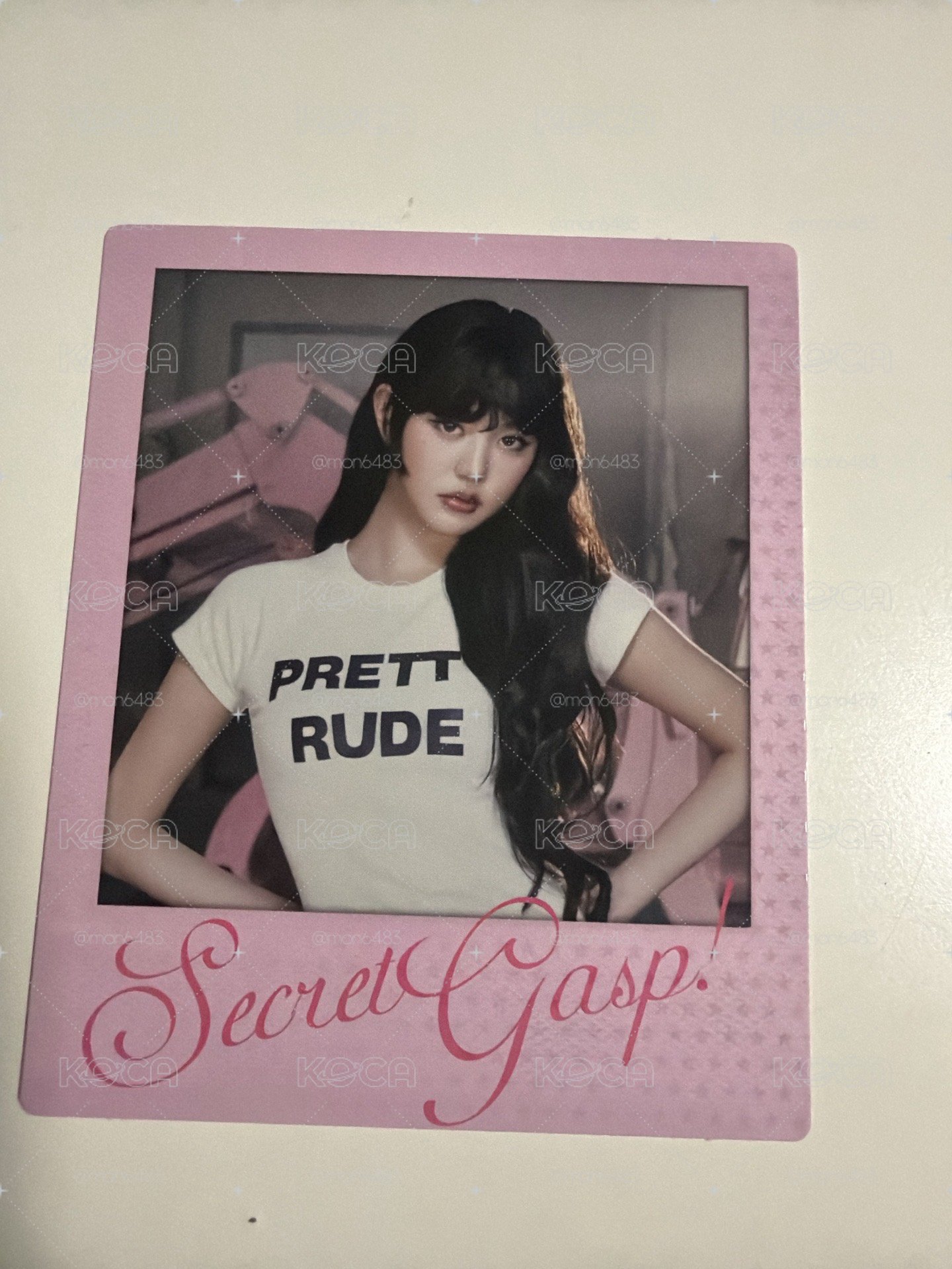 IVE SECRET 專輯卡 gasp ver. shh ver.