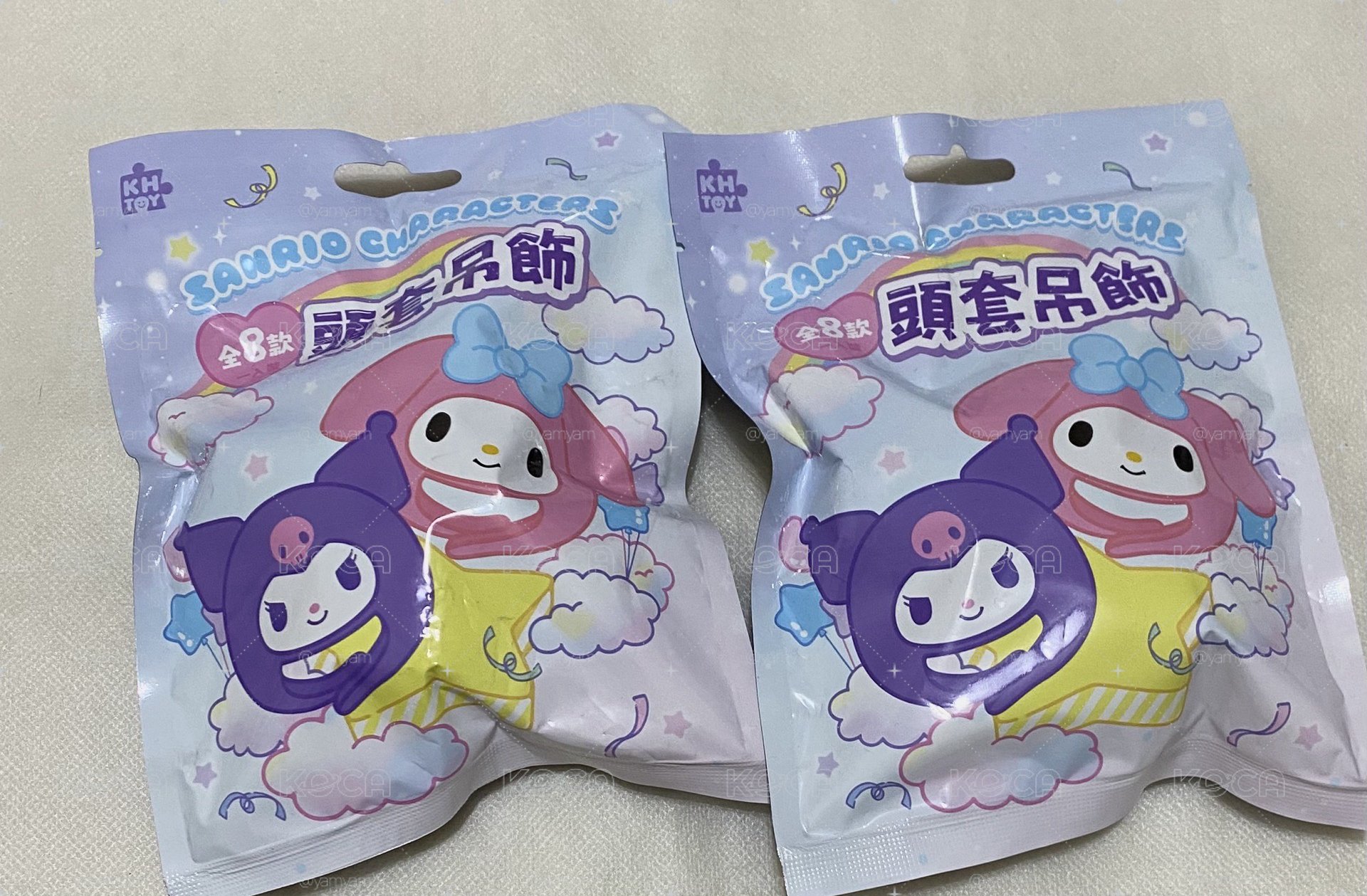 三麗鷗 頭套 吊飾 盲袋