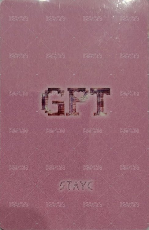 GPT 抽選卡  背面