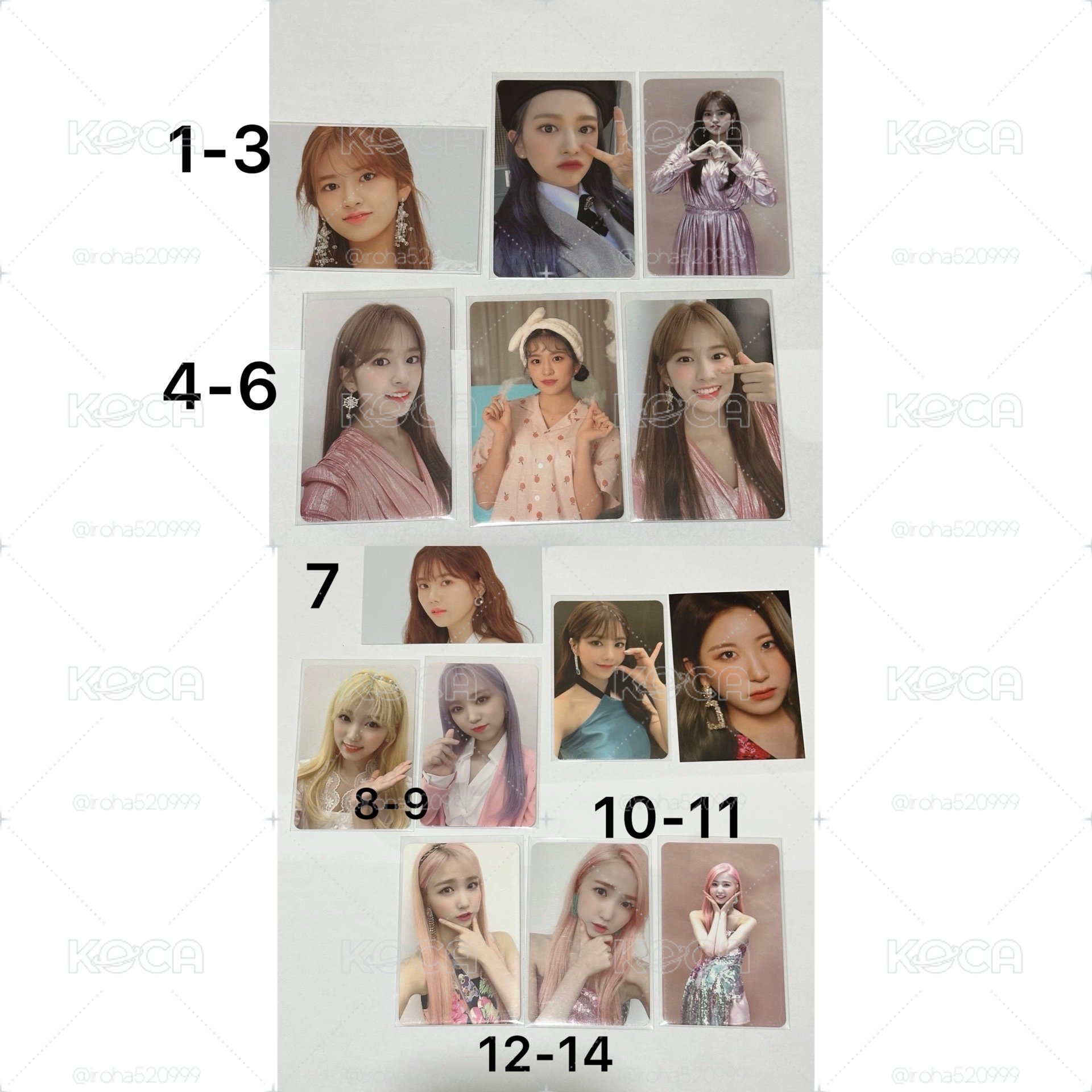 IZONE 專卡 多安兪真