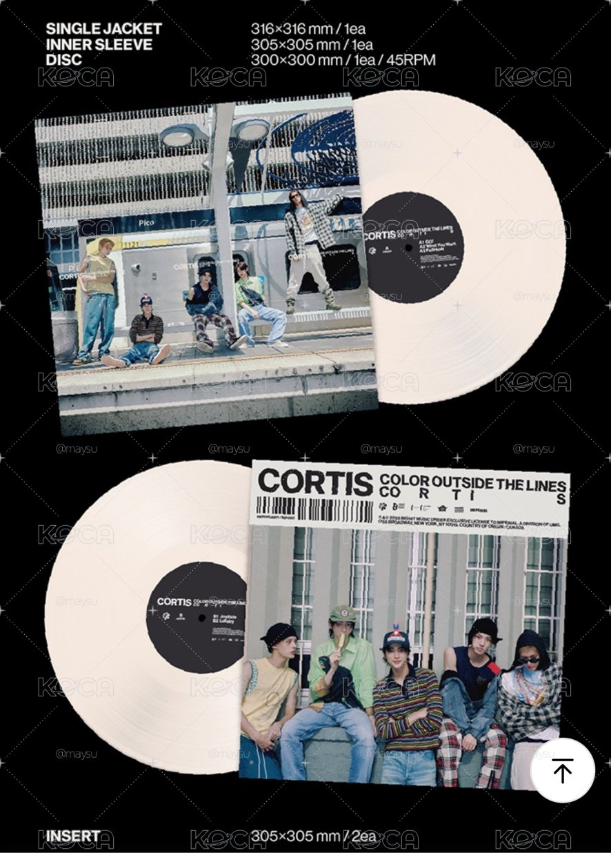 cortis 黑膠                                   