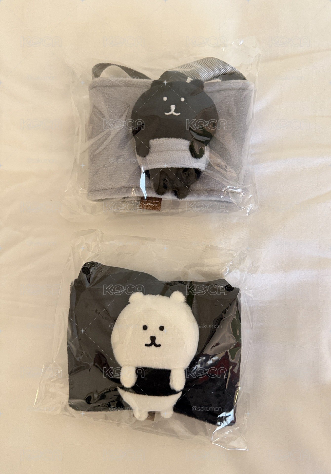 nagano 白熊/黑熊杯套